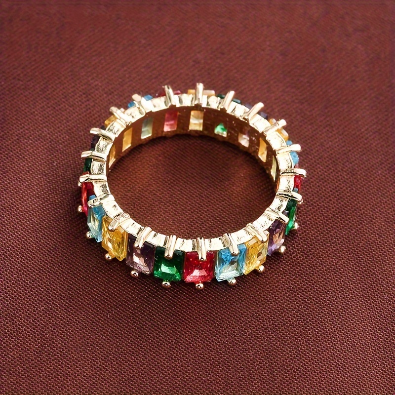 Zirconia Copper Ring for Women